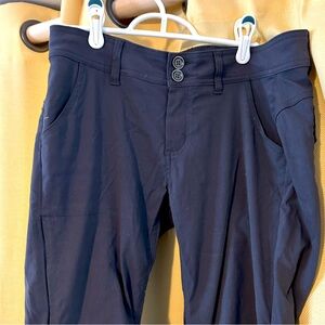 Gray Prana Halle Pant with Regular Inseam